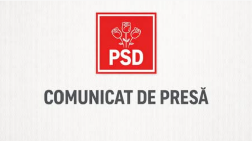 comunicat de presa psd