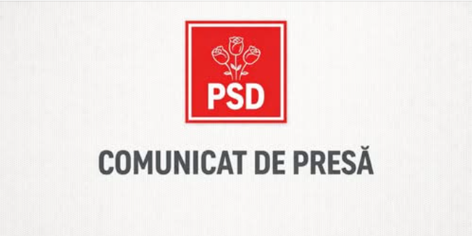 comunicat de presa psd