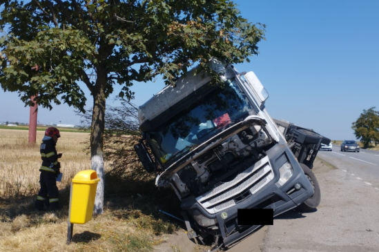 accident E85 Traian