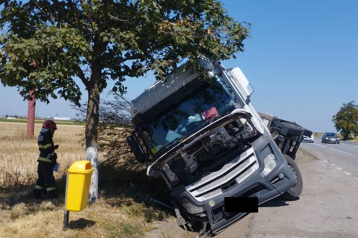 accident E85 Traian