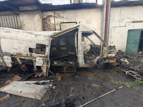incendiu roman