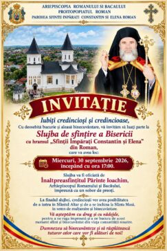 Slujbă de sfințire a Bisericii „Sfinții Împărați Constantin și Elena”
